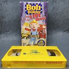 Bob the Builder The Live Show VHS 2004 Childrens Yellow Tape Never Seen On TV