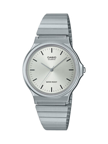 Casio Men's Quartz Silver-Tone Stainless Steel Band 35mm Watch MQ24D-7E
