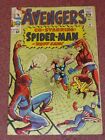 AVENGERS #11 - Spider-Man cross-over  (Marvel, 1964, VG+)