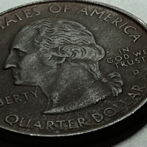 2008 Hawaii Error Quarter Dollar Weighs 5.6g  No Clad Front Or Back