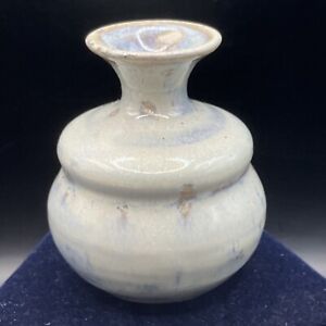 Hand thrown Art Pottery Bud Vase