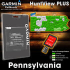 Garmin HuntView PLUS Map PENNSYLVANIA - MicroSD Birdseye Satellite Imagery 24K