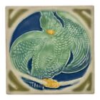 Antique Rookwood Tea Tile Trivet Cockatoo Parrot Bird 5.5” c.1928 #2043