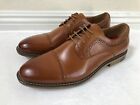 Temeshu Men's Casual Dress Shoes Classic Oxfords Business Shoes In Brown SIZE 11