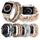 Jewelry Beaded Bracelet Watch Band strap For Apple Watch Ultra 8 7 6 5 4 3 2 SE