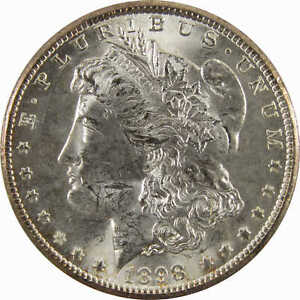 1898 O Morgan Dollar BU Uncirculated 90% Silver $1 Coin SKU:CPC4860