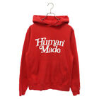 HUMAN MADE MAID X GIRLS DON'T CRY SWEAT PULLOVER HOODIE RED Used