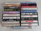 Lot of 22 1980's Cassette Tapes Rock, Pop, New Wave