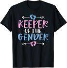 Keeper Of The Gender - Cute Gender Reveal Baby Shower Unisex T-Shirt