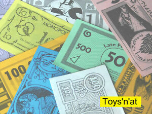 Packs of Genuine Game Money - Various Monopoly, Life, PayDay, Trust Me, ...