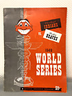 1948 World Series Program Cleveland Indians v Boston Braves