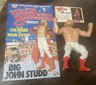WWF WWE LJN Big John Studd with Poster & Bio Card