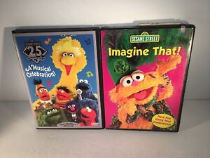 Sesame Street 25th Birthday: A Musical Celebration & Imagine That DVD Jim Henson