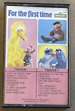 Sesame Street For The First Time Cassette Tape