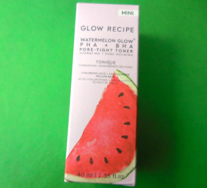 Glow Recipe Mini Watermelon Glow PHA + BHA Pore Tight Toner 40ml / 1.35 oz NIB