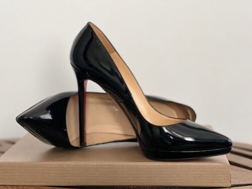 Exquisite Christian Louboutin Black Heels 40