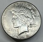 1928 Peace Silver Dollar AU Details