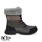 UGG BUTTE METAL GRAY WATERPROOF LEATHER WINTER MEN'S BOOTS SIZE US 11.5 NEW