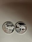 THE CAMELS ARE HERE .999 SILVER ROUND
