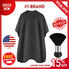 New ListingProfessional Hair Cutting Cape with Neck Duster Brush, Salon Barber Cape Cutting