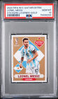 MESSI EXTRA STICKERS LEGEND ORO GOLD ARGENTINA QATAR 2022  PSA 10 Best Of The Be
