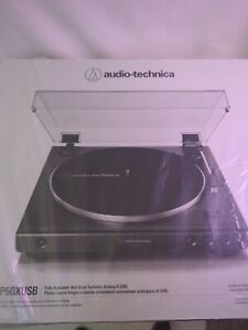 Audio-Technica AT-LP60XBT-USB-BK Belt-Drive Stereo Turntable