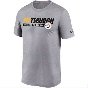 Pittsburgh Steelers Nike Dri-Fit On Field Colorblock Wordmark XL T-Shirt $35