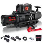 New Listing13000LBS Electric Winch 12V Synthetic Rope Towing Truck Trailer Jeep T3 MODLE