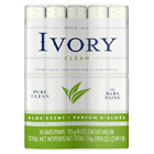 Ivory Bar Soap, Aloe Scent 4.0 oz, 10 Count
