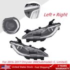 Pair Headlights Fits for 2016-2017 Chrysler 200(Submodel: C, Limited) Assemblies (For: 2016 Chrysler 200 Limited 2.4L)