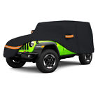 Waterproof 6 Layer Car Cover Soft Cotton Inner For Jeep Wrangler 2 Door CJ TJ JK (For: Jeep TJ)
