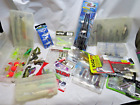 Fishing Lures worms large Lot Various Brands & Types 6.lb