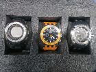 Invicta Watch lot Men’s Lot Of 3 With Hard Case And Paperwork!