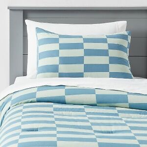 Full/Queen Comforter Set Checkers - Pillowfort