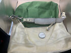 Coach F17421 Cream Patent Leather Shoulder Handbag Purse
