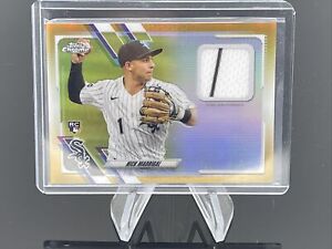 2021 Topps Complete Sets Nick Madrigal Rc Gold Chrome Patch Relic SSP /50