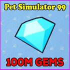 Pet Simulator 99 (Pet Sim 99 PS99) | 100 Million Gems - 100 Million Diamonds