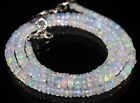 AAA+ Natural Ethiopian Opal Beads Necklace 3X4MM 16 Inch Loose Gemstone N0