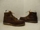 Danner Bull Run Moc Toe Brown Leather Lace Up Boots Mens Size 12 D Style 15543