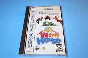 WWF: IN YOUR HOUSE FOR SEGA SATURN COMPLETE & TESTED!