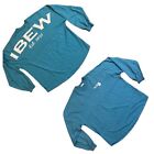 IBEW Railroad Est. 1891 Spirit Jersey Long Sleeve Tee Shirt Adult XL Blue RARE