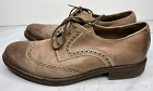 Bostonian Pavillion Men's Brown Leather Brogue Wingtip Shoes 26412 Size 9.5 M