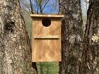 Screech Owl & Kestrel Nesting Rustic Ceder House Free Shipping
