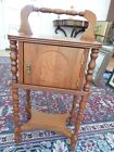 Vintage Cherry Humidor Smoke Stand (unlined)