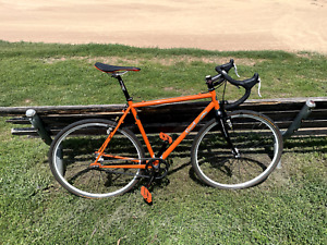 Spot Brand Cyclocross 56cm Steel Single Speed - Carbon Gates Belt Drive - Orange