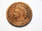1872 G+ Indian Head Cent,  Nice *Low Priced* Better Date Coin for a collection
