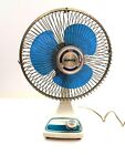Vintage GALAXY Blue Blade Electric Fan 17