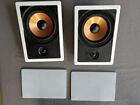 Micca M-8S, 8 Inch, 2-Way In-Wall Speakers (Pair)