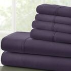 Luxury 6PC Sheets Set Comfort by Kaycie Gray Hotel Collection