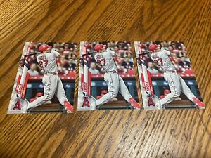 New ListingMike Trout Lot of 3 2021 Topps Update Series #U-292 Angels